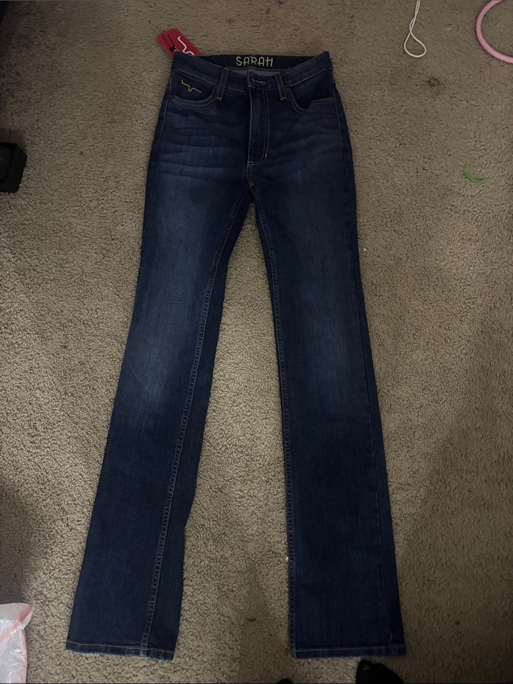 Kimes Ranch Sarah Deep Indigo Boot Cut Jeans